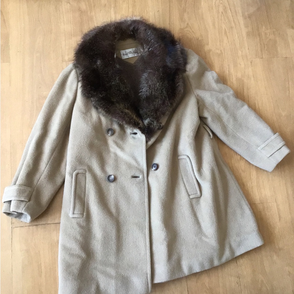 Marshall Field Vintage fur coat